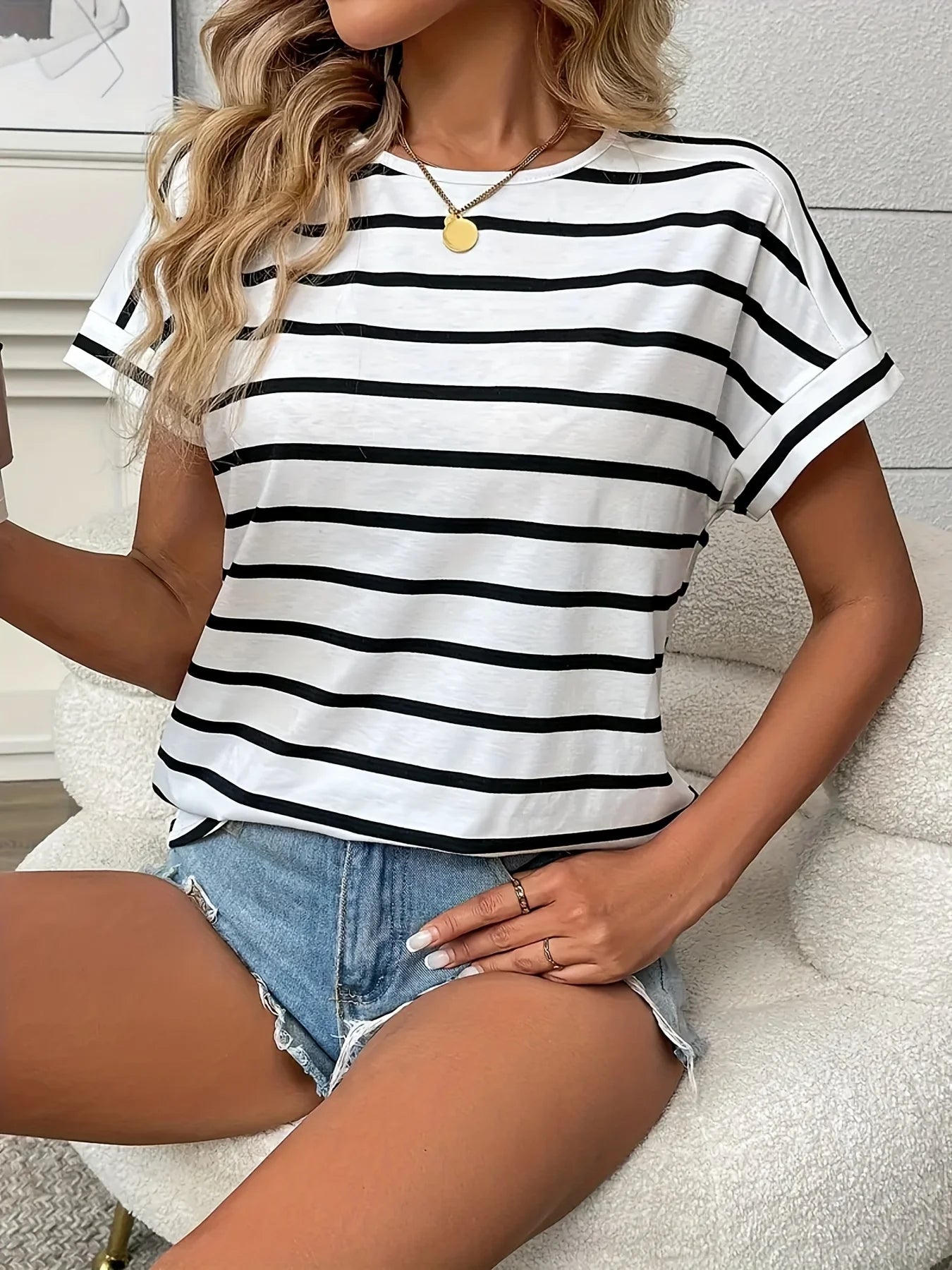Seastripe tee