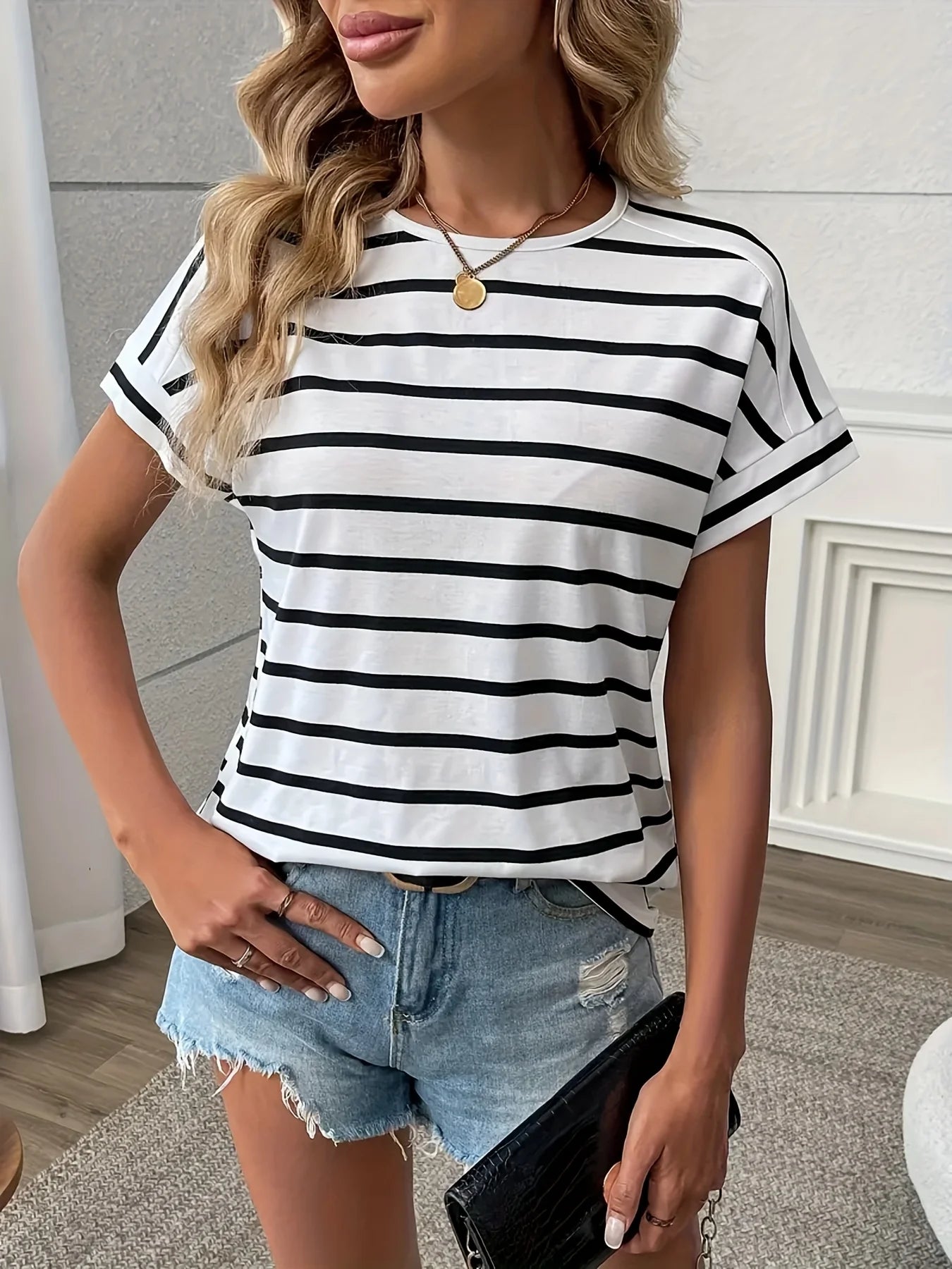 Seastripe tee