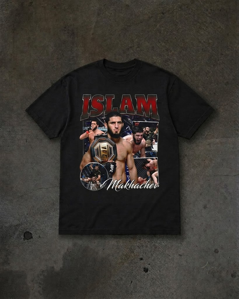 Vintage Islam Makhachev Shirt