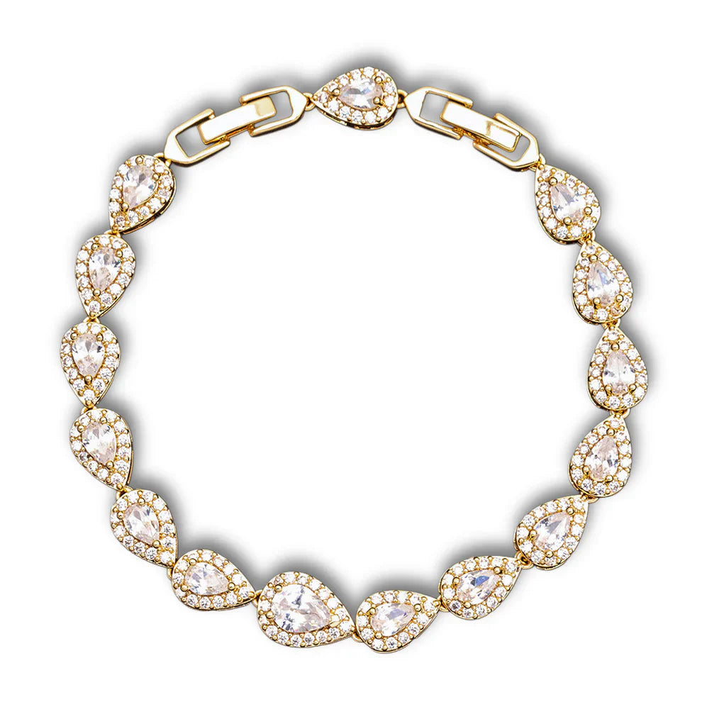 "Ellipse" Tear Drop Bracelet