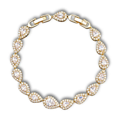 "Ellipse" Tear Drop Bracelet