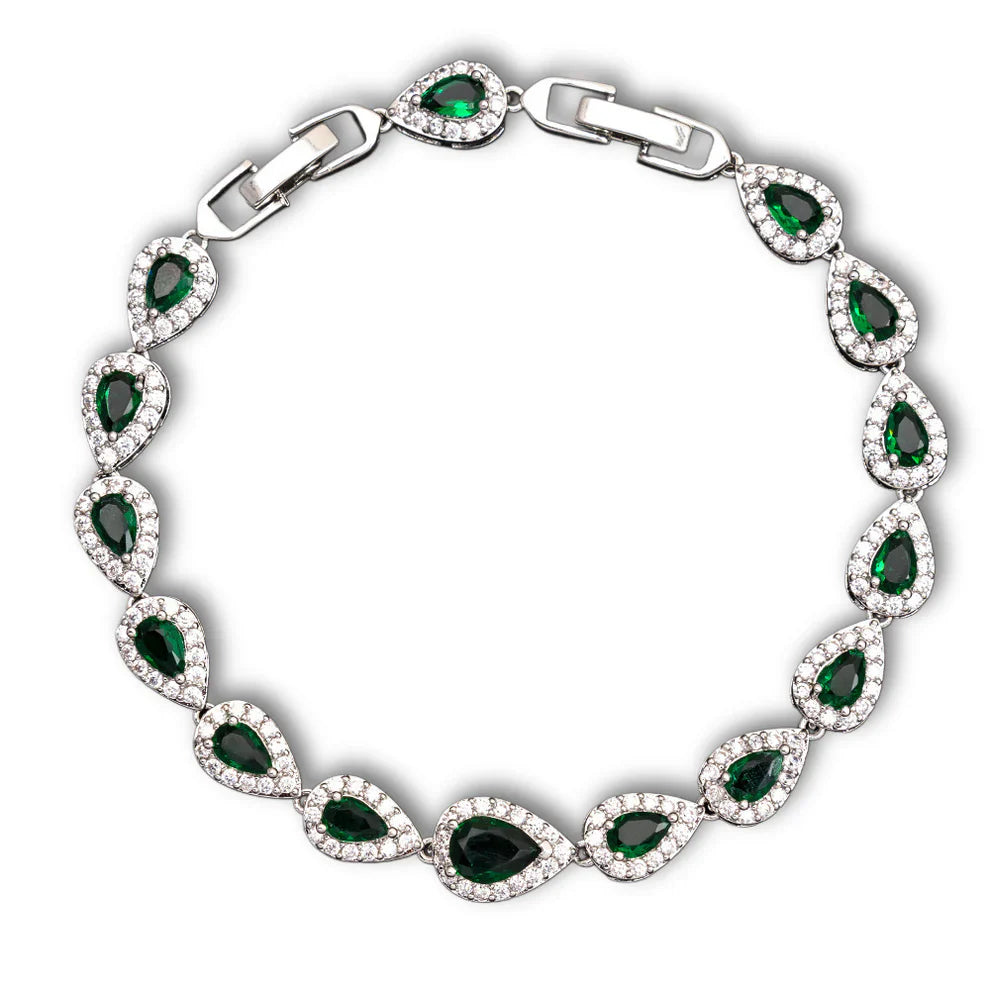 "Ellipse" Tear Drop Bracelet