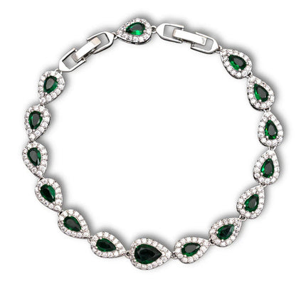 "Ellipse" Tear Drop Bracelet
