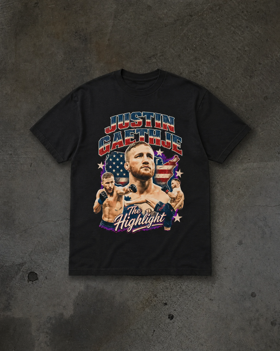 Vintage Justin Gaethje Shirt