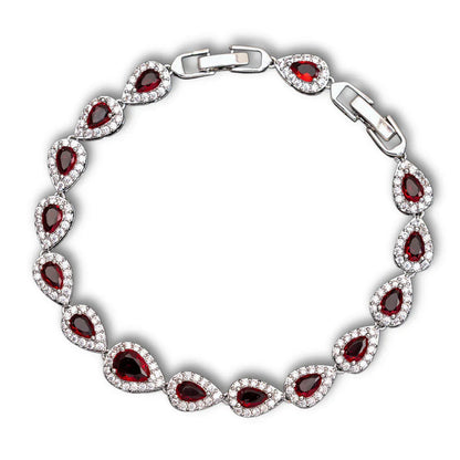 "Ellipse" Tear Drop Bracelet