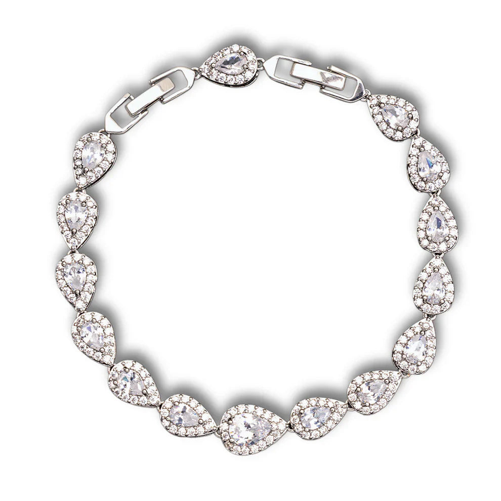 "Ellipse" Tear Drop Bracelet