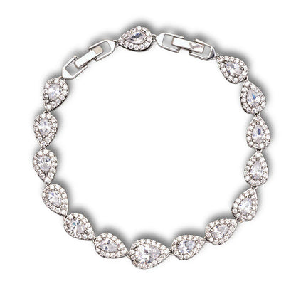 "Ellipse" Tear Drop Bracelet